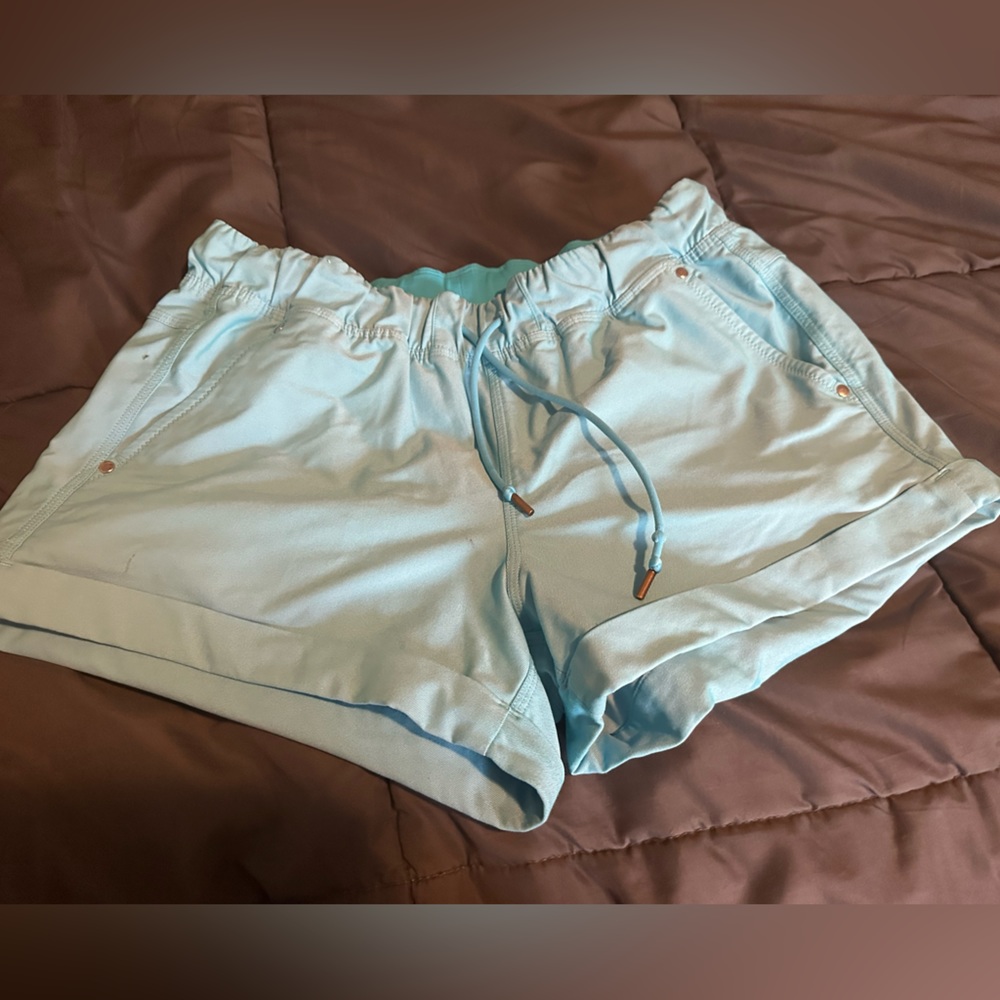 Size 8 Blue Lululemon Shorts
